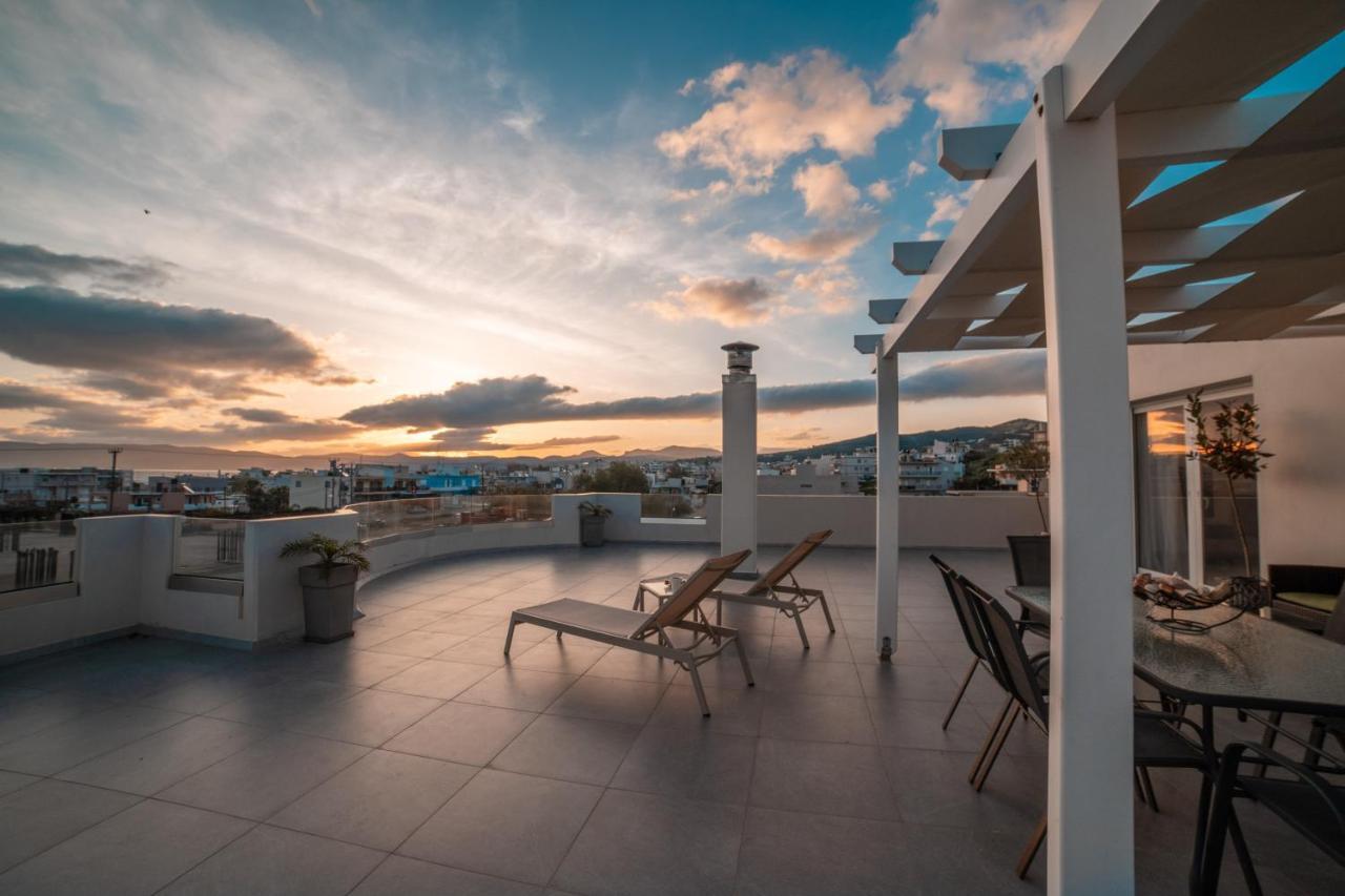 Home Sweet Home - Big Balcony With Great View Kíssamos Екстериор снимка