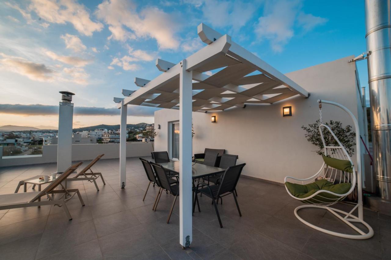 Home Sweet Home - Big Balcony With Great View Kíssamos Екстериор снимка