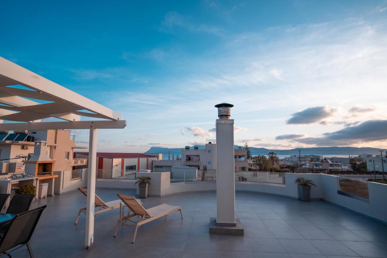 Home Sweet Home - Big Balcony With Great View Kíssamos Екстериор снимка