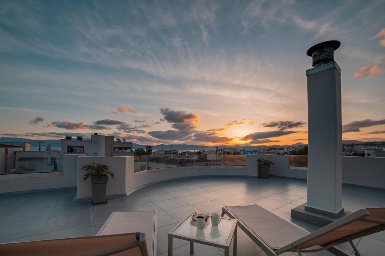 Home Sweet Home - Big Balcony With Great View Kíssamos Екстериор снимка