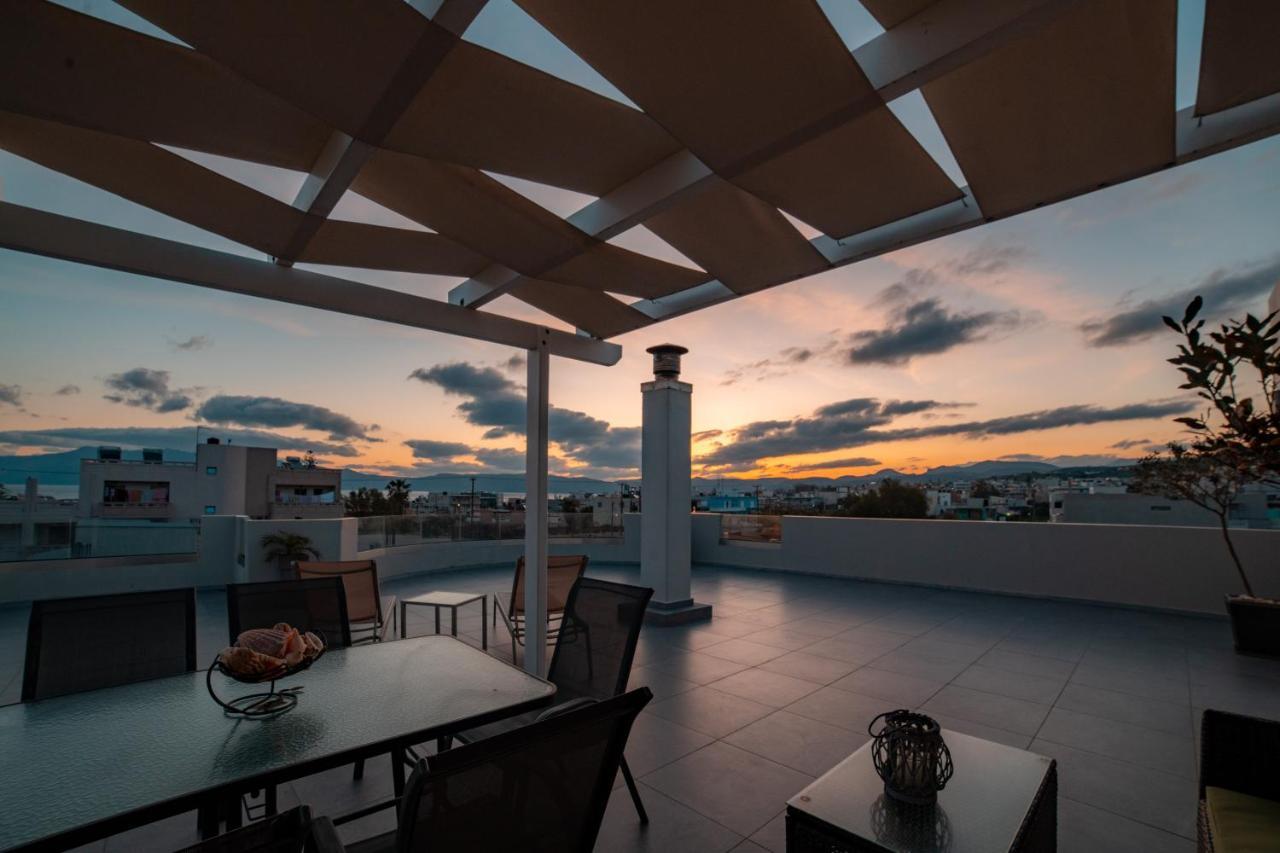 Home Sweet Home - Big Balcony With Great View Kíssamos Екстериор снимка
