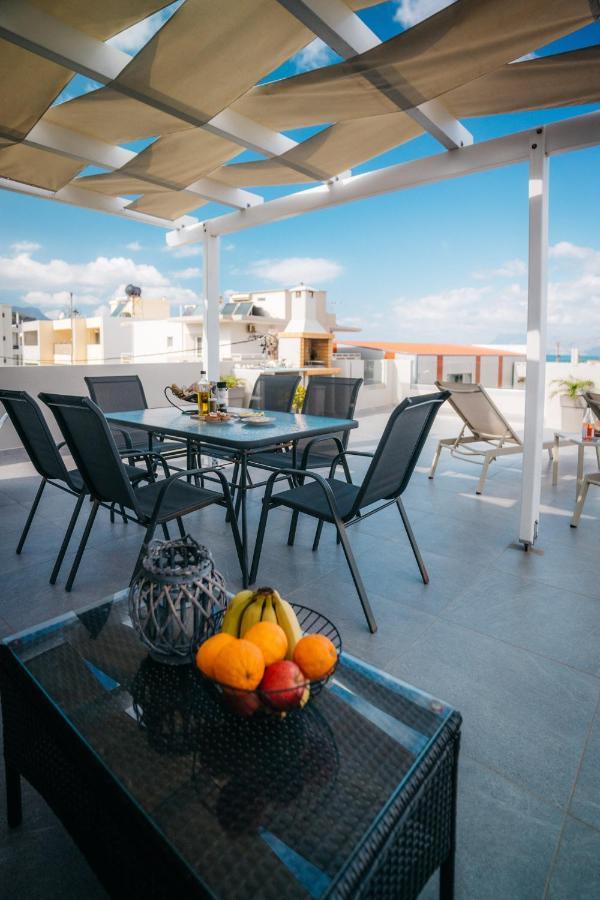 Home Sweet Home - Big Balcony With Great View Kíssamos Екстериор снимка