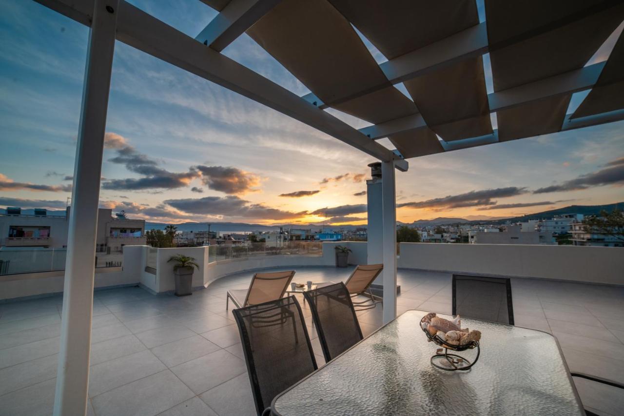 Home Sweet Home - Big Balcony With Great View Kíssamos Екстериор снимка