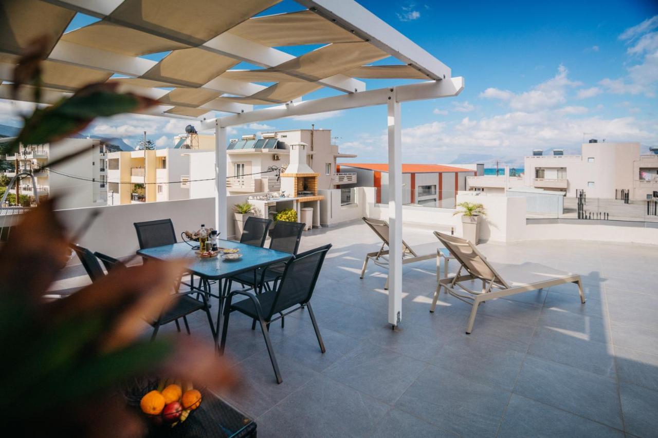 Home Sweet Home - Big Balcony With Great View Kíssamos Екстериор снимка